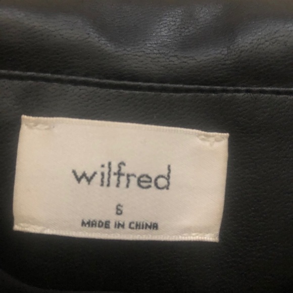 Wilfred Leather Skirt - Picture 2 of 5